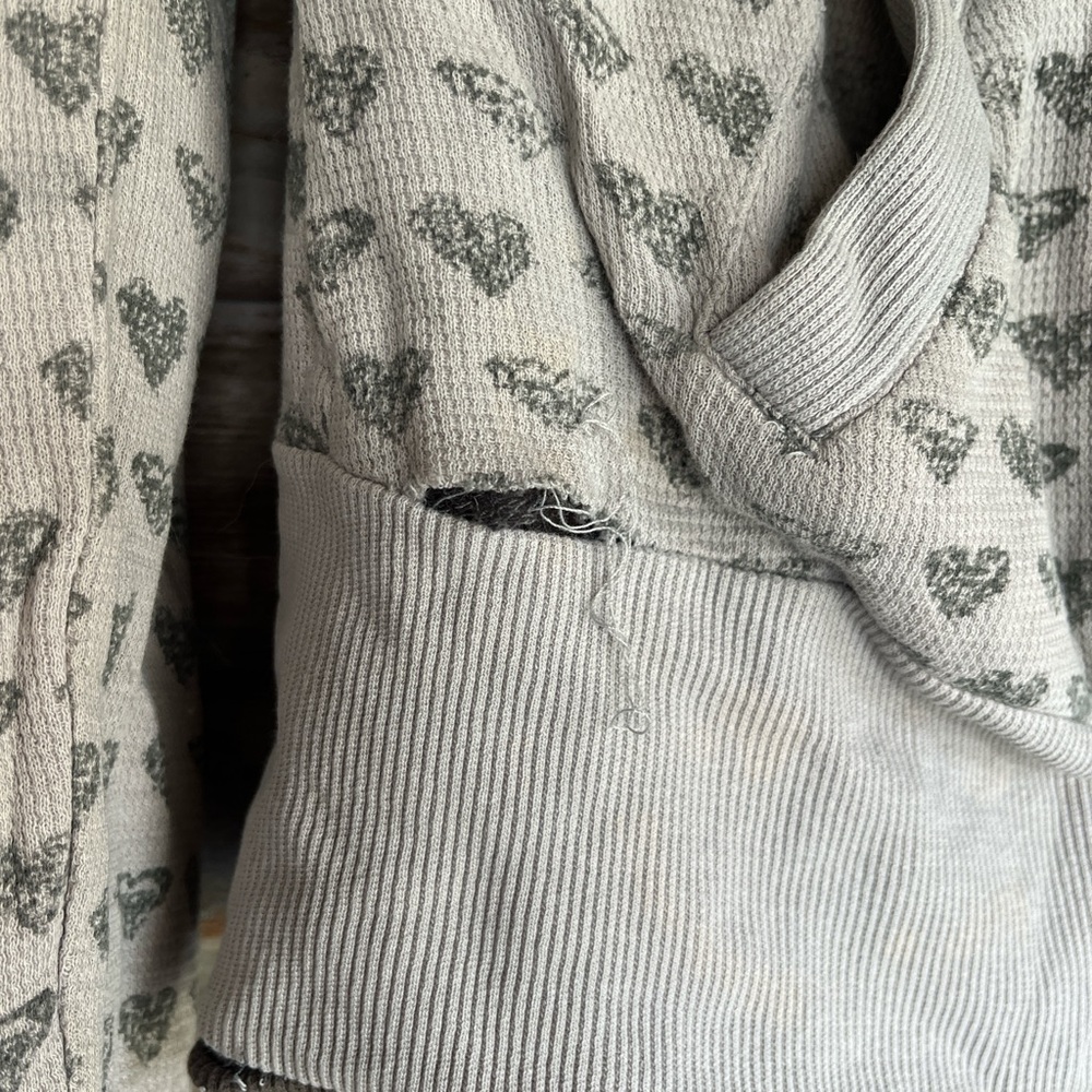 Vintage Roxy reversible Hoodie - Picture 6 of 9